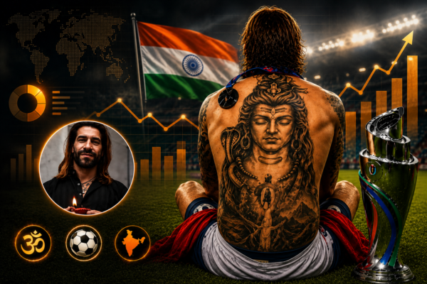 “India Changed My Life, So I Dedicated It to Shiva”: Slovenian Footballer’s Tattoo Goes Viral